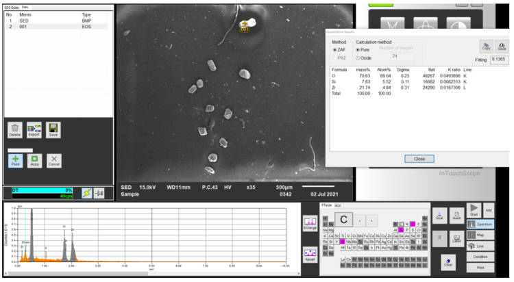 Zircons from silica undersaturated metabasalt