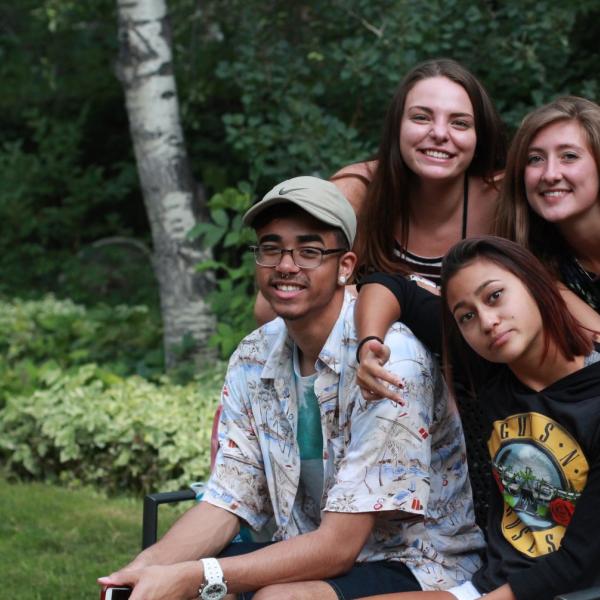 Nathaniel Nash, Emily Zinanti, Aabriti Shrestha and Katie Pickrell