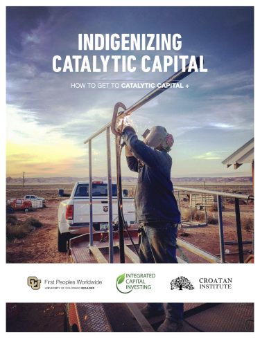 Indigenizing Catalytic Capital Cover