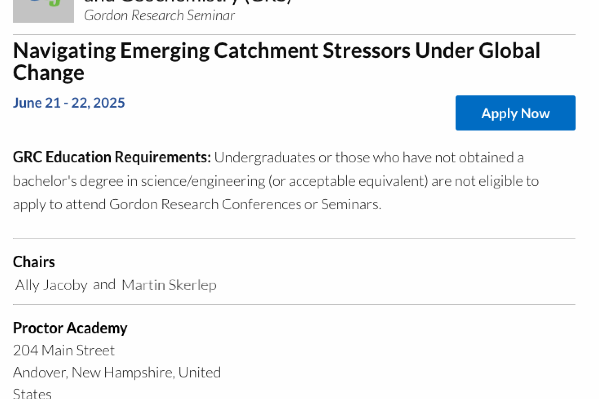 Catchment Science