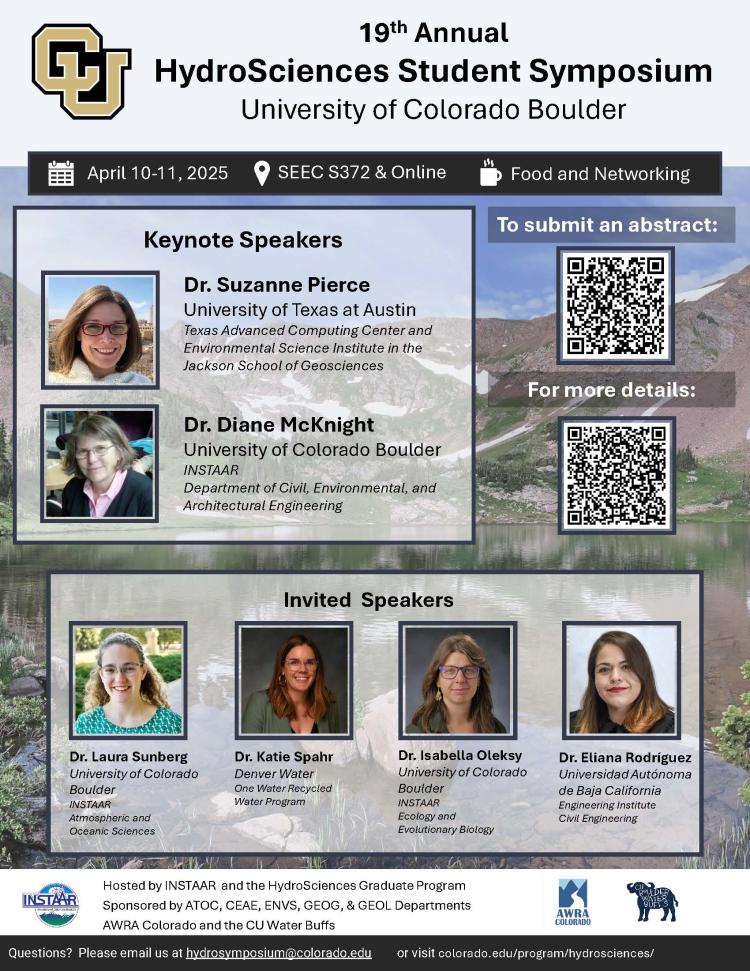 HydroSciences Symposium Flier 2025