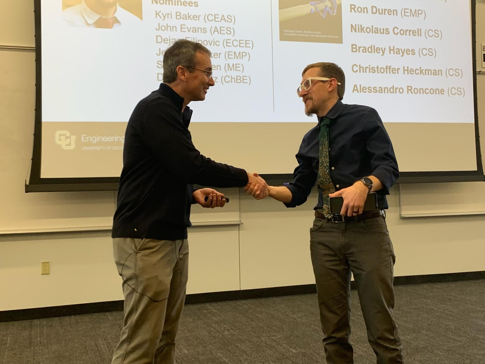 IDE professor recognized for commitment to supporting students ...