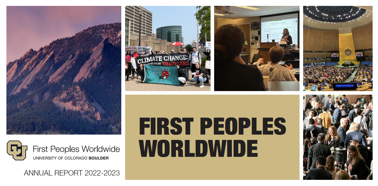 First Peoples Worldwide 2022-2023 Annual Report | Tallgrass Institute ...