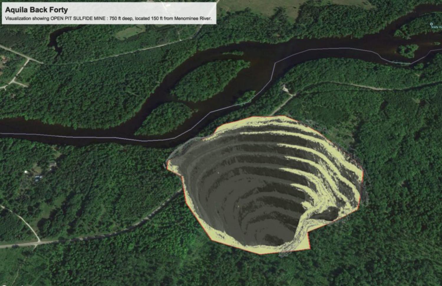 Back Forty Mine Projection