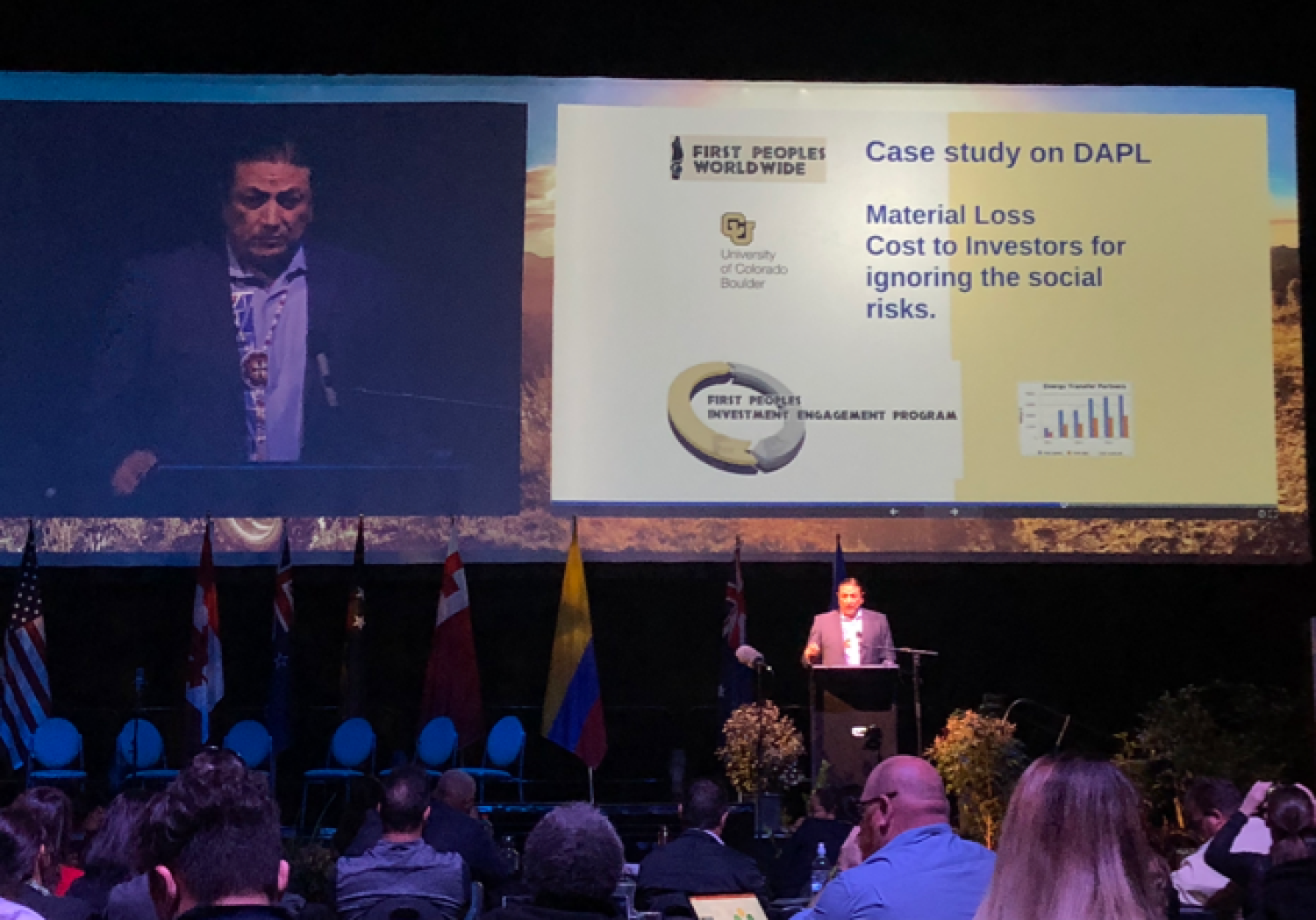 Dave Archambault presenting at WIBF