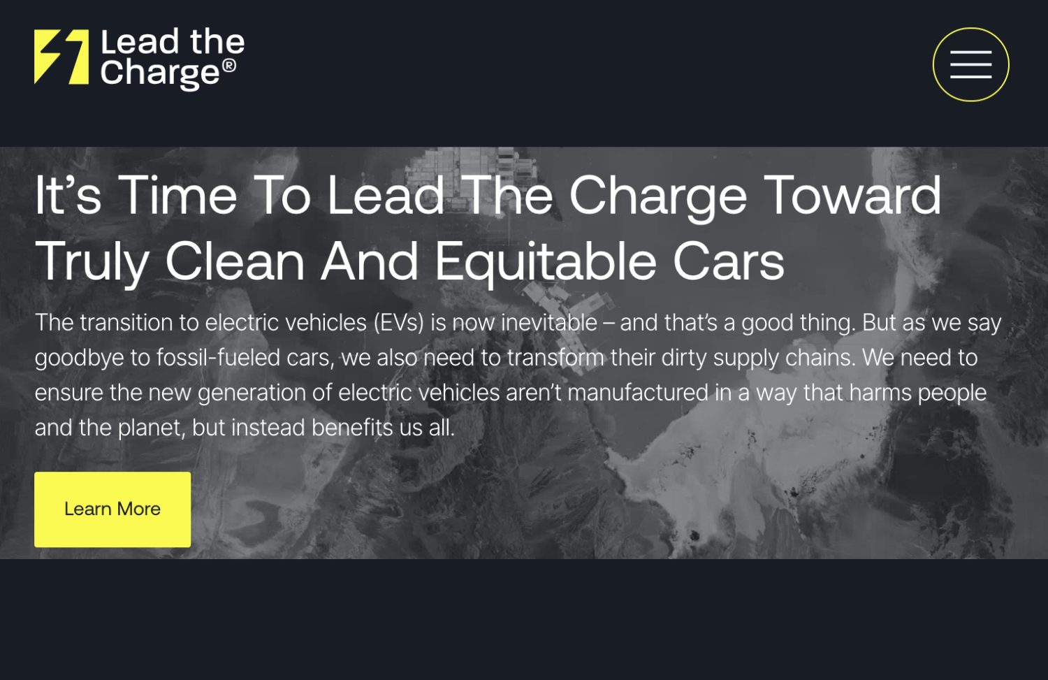 Lead the Charge Header