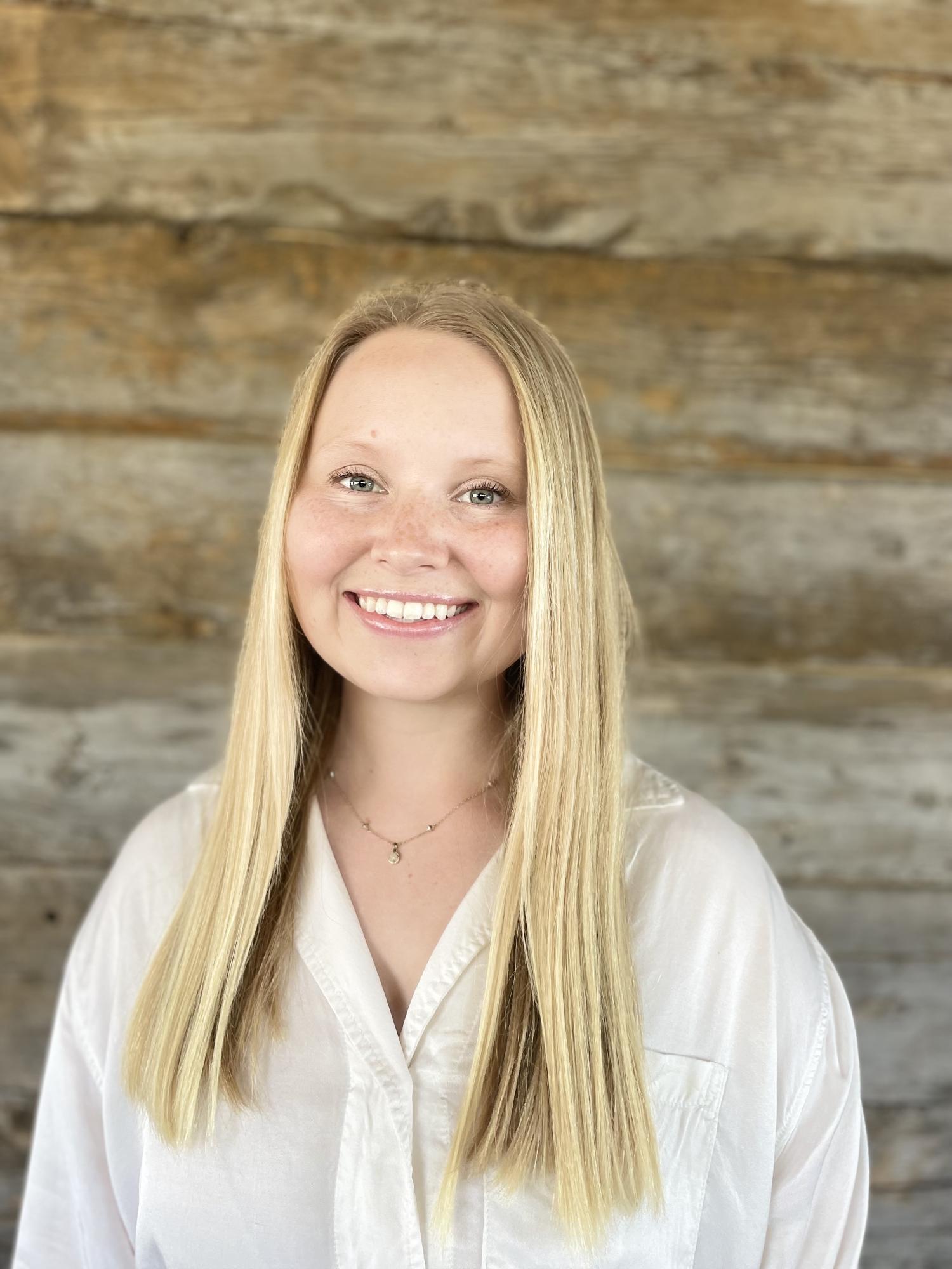 Photo of student whom the story is about, Lindsey