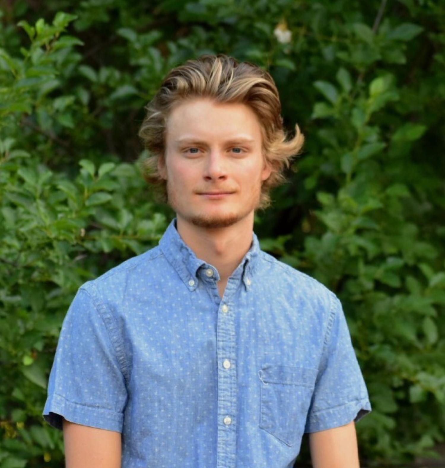 Photo of student whom the story is about, Kyle Sterns