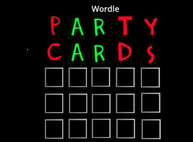 wordle board