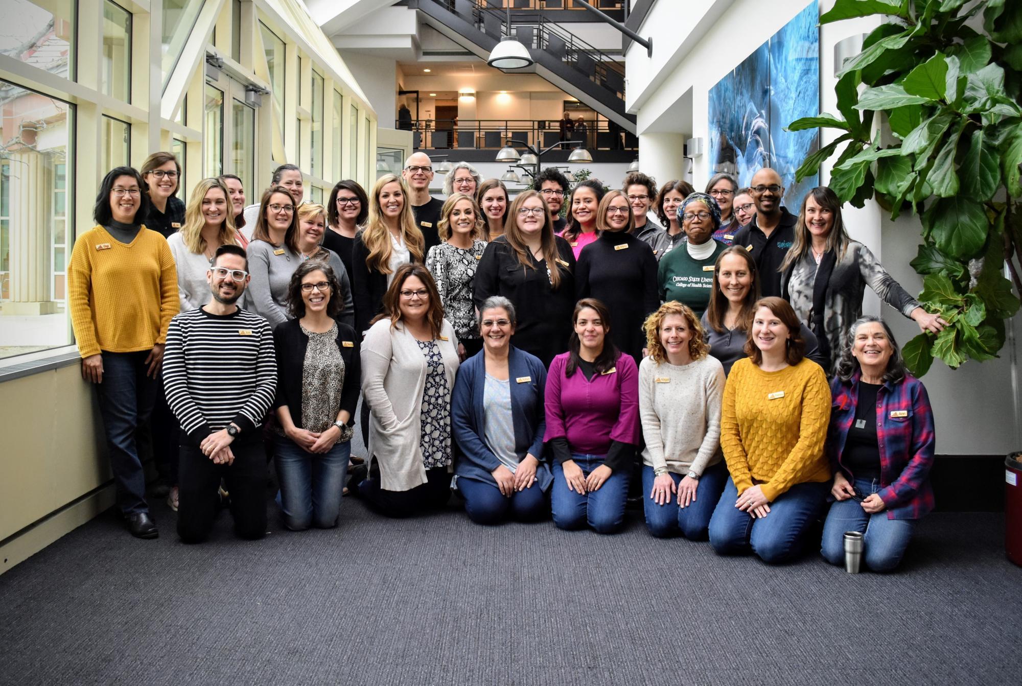 2020 Workshop participants in a group pose