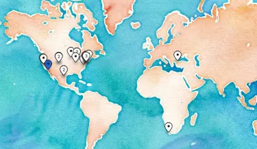 map of the world