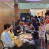 A group of people at the NSF STEM Day event
