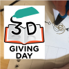 for 3D Giving Day showing 3D printing pen and a book