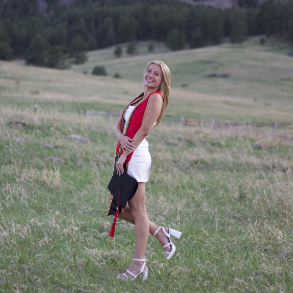 Claire Standing in a Field
