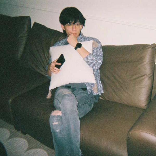 Frank on Couch