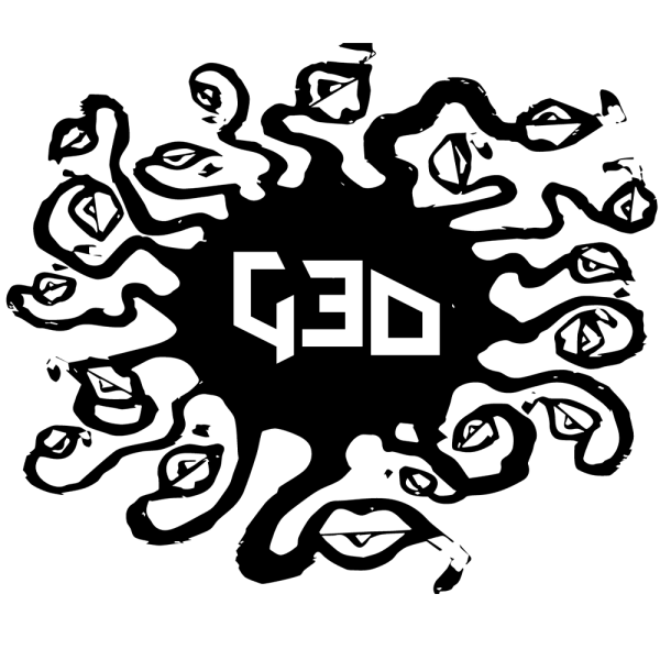 black and white logo