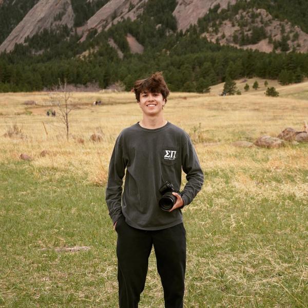 Joe Standing with Camera