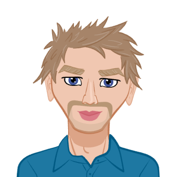 animated character of a man