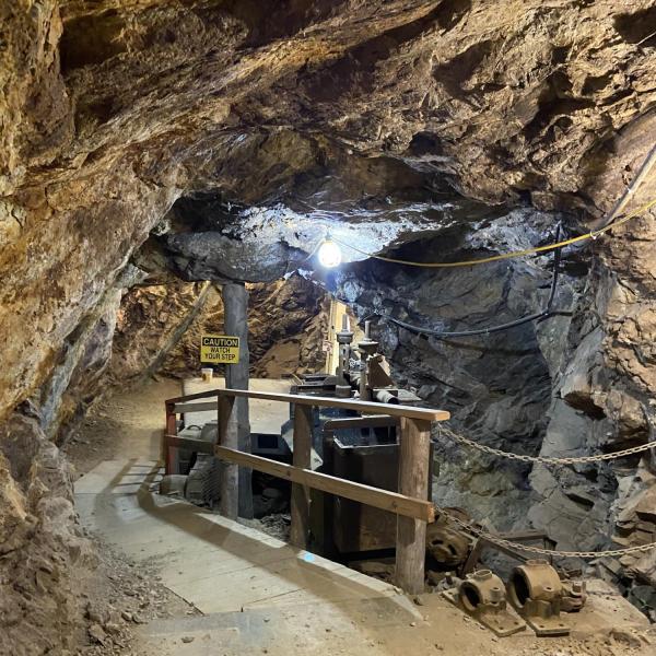 a mine