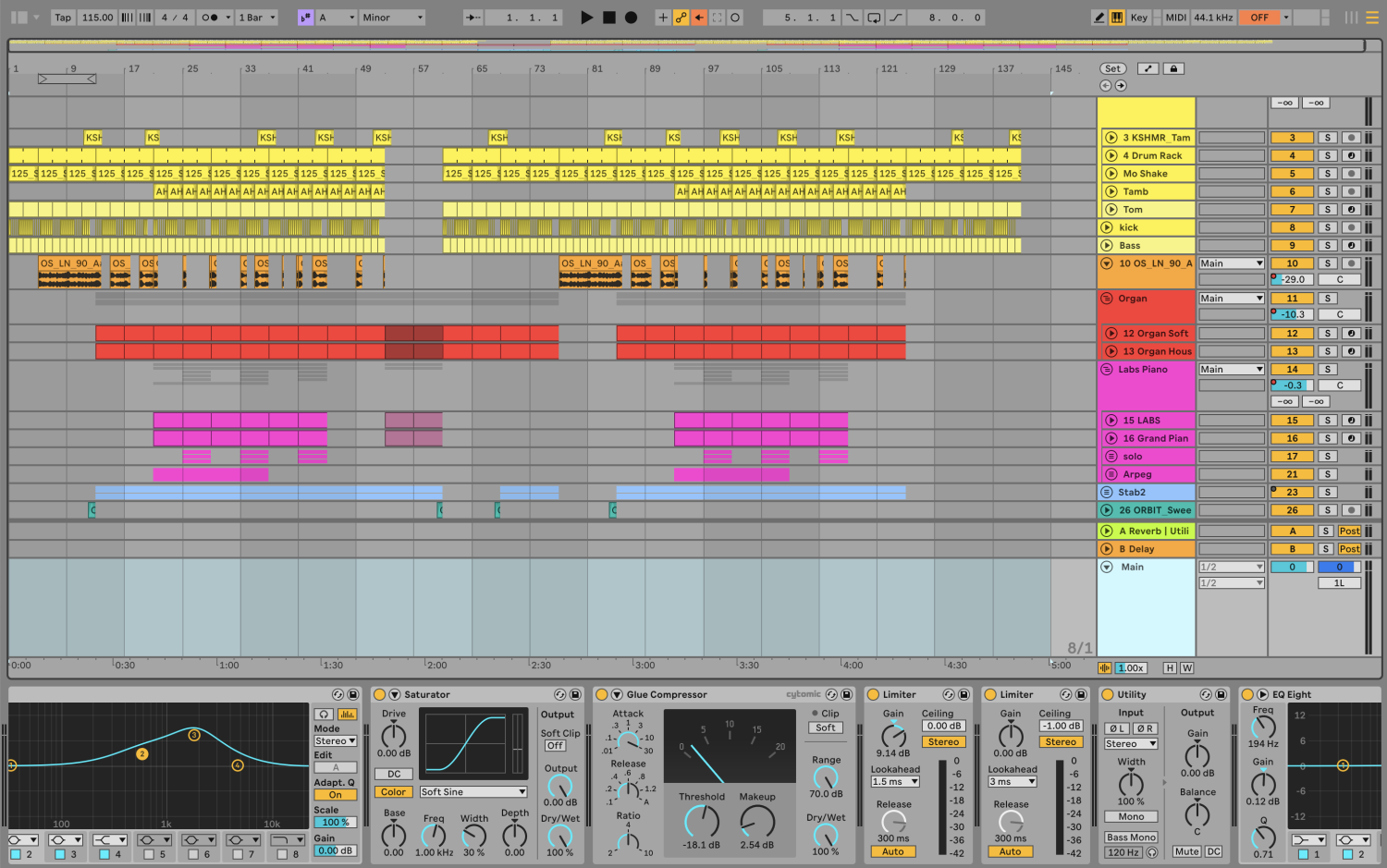 ableton live interface