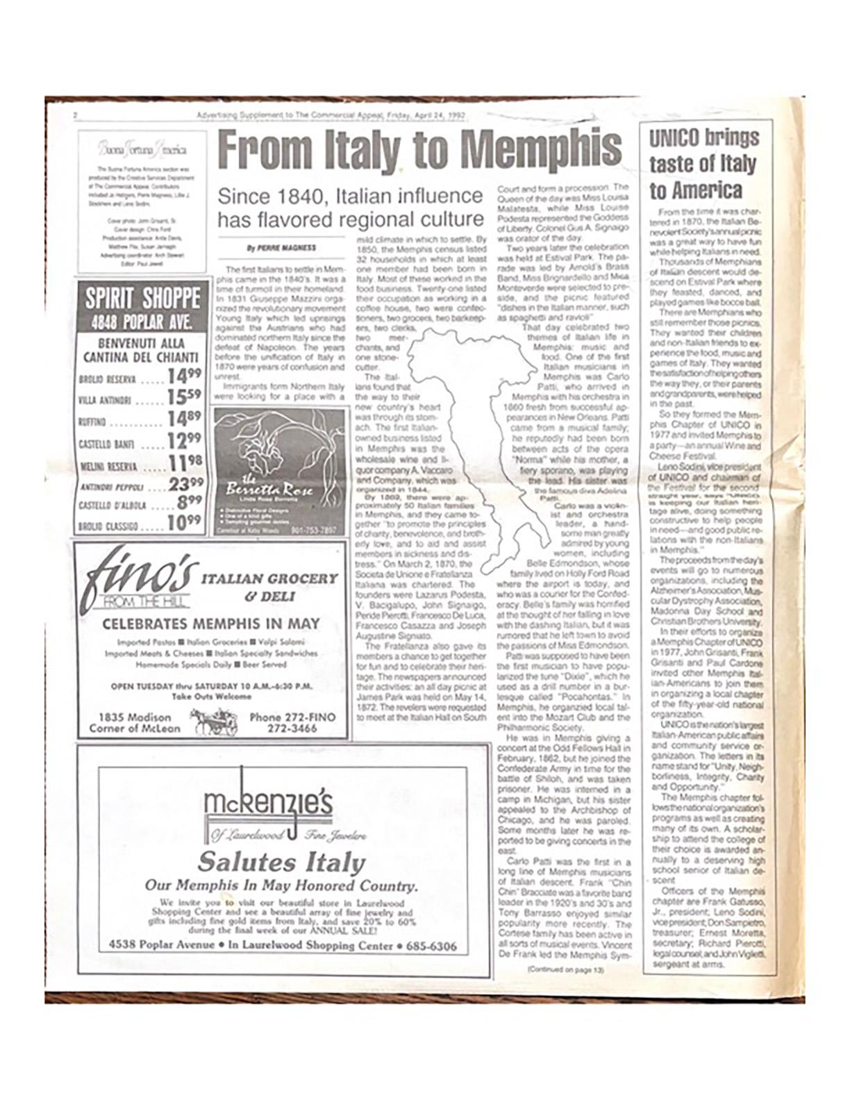 newpaper clipping
