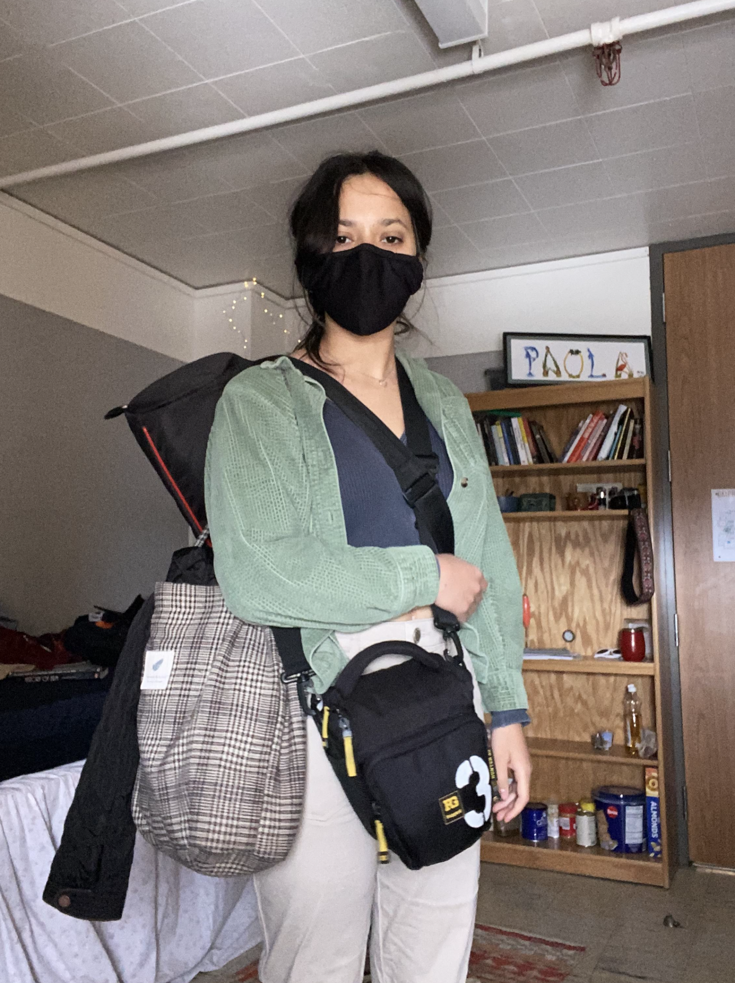 This is me coming home with all the equipment I rented.