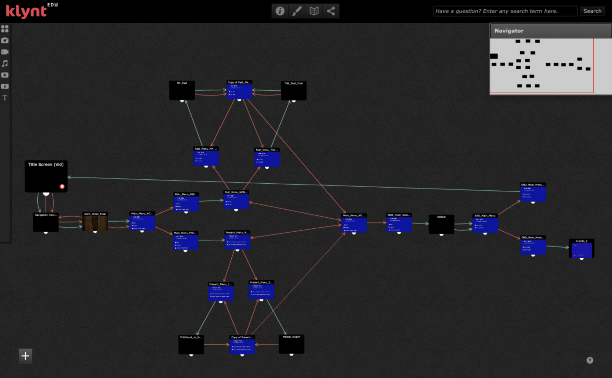 software interface
