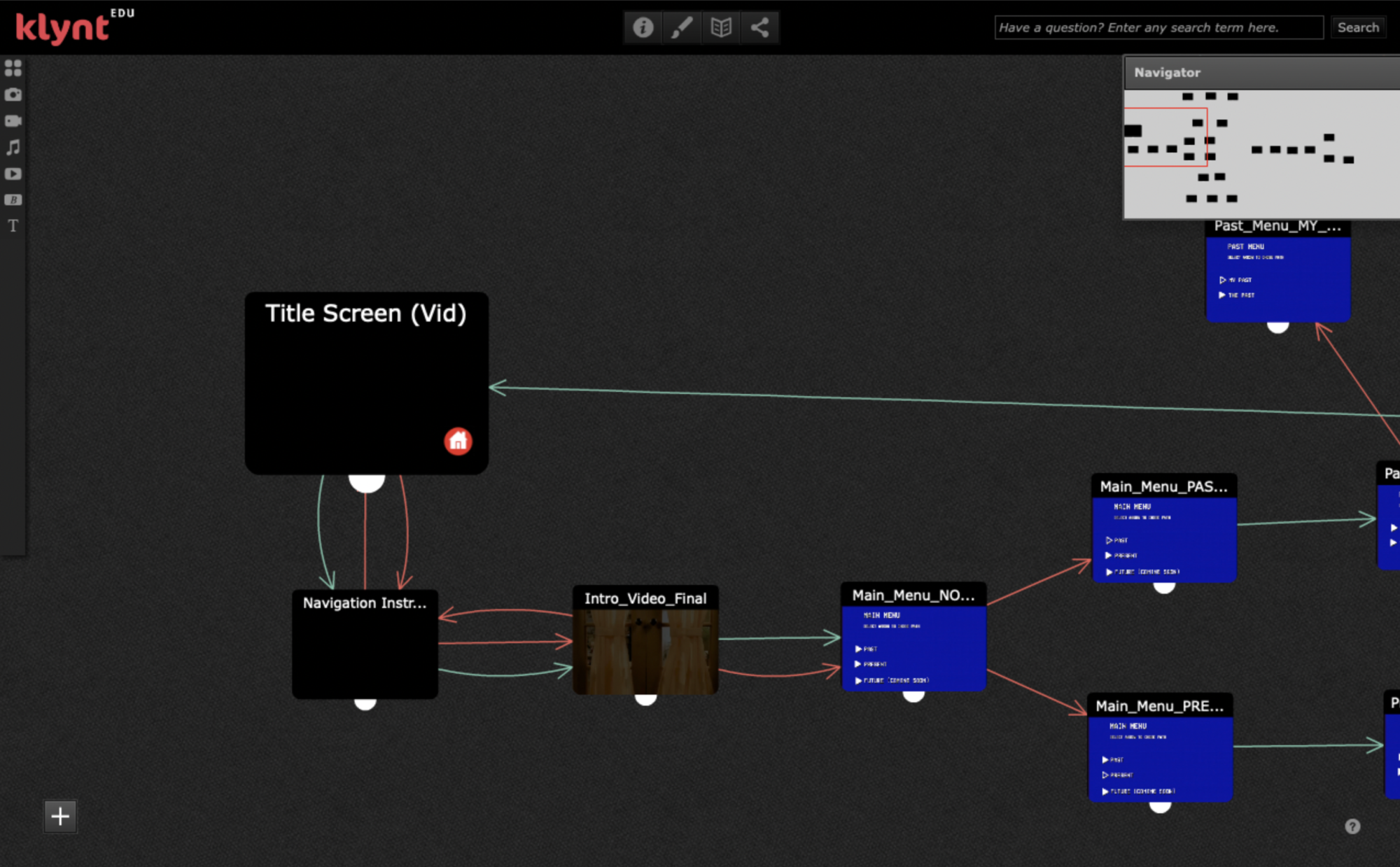 software interface