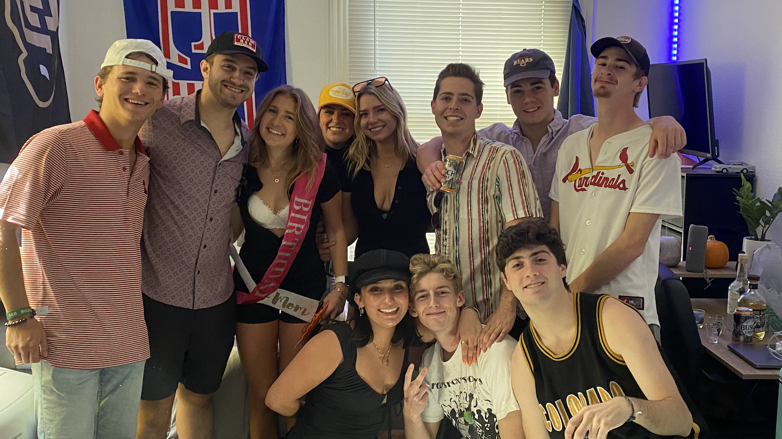 group of people posing for a photo