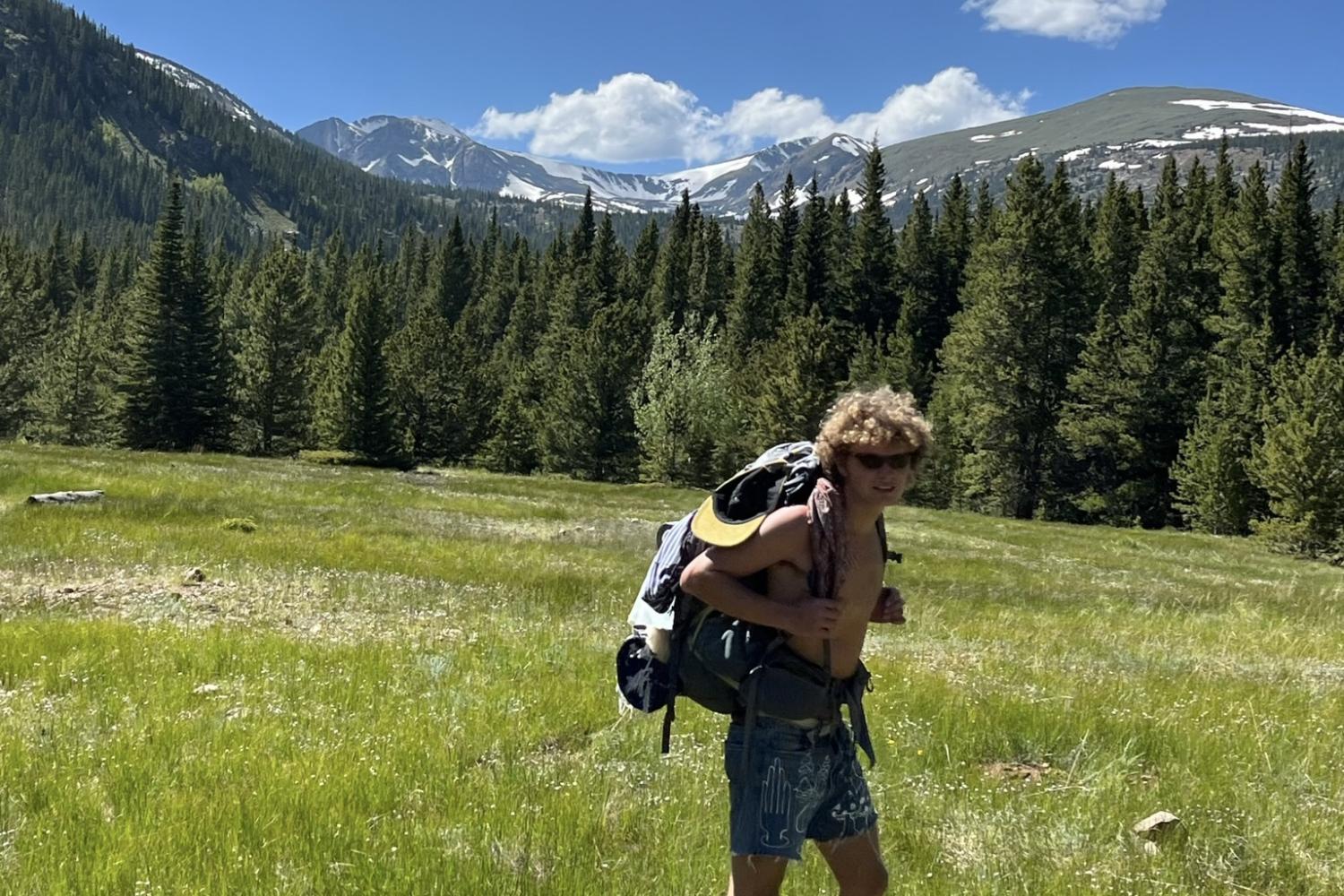 Backpacking in the beginning of summer in Indian Peaks Wilderness, CO