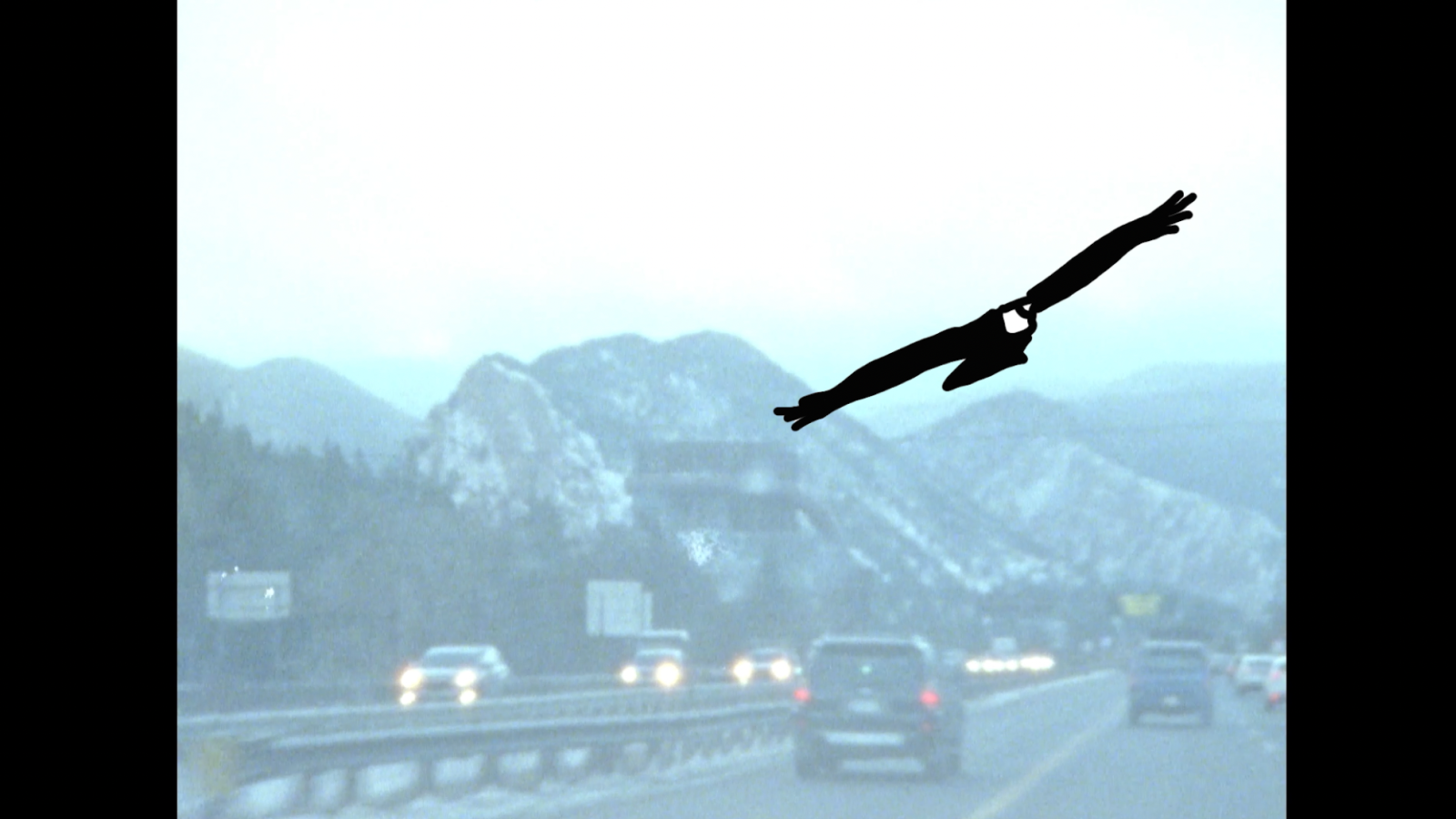 Eagle and mountain (super 8 and rotoscope)