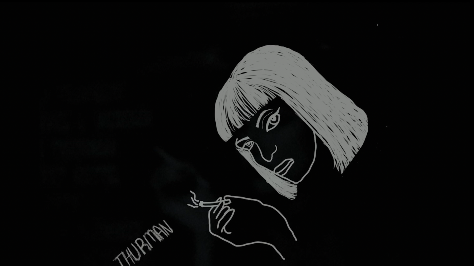 Uma Thurman animation