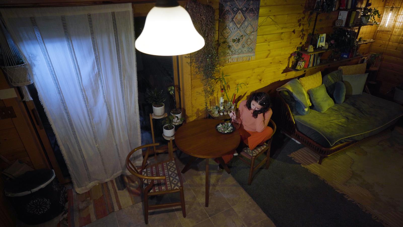 inside a living room