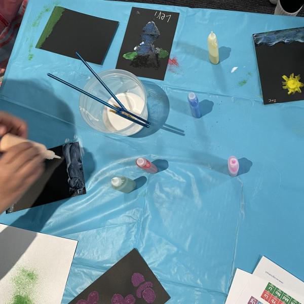 sand glue creation