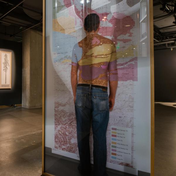 Erika Osborne, Selected works from “Mapping Bodily Connections” series, Digital prints & graphite on paper
