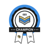 OER Champion digital badge awarded by the CU System.