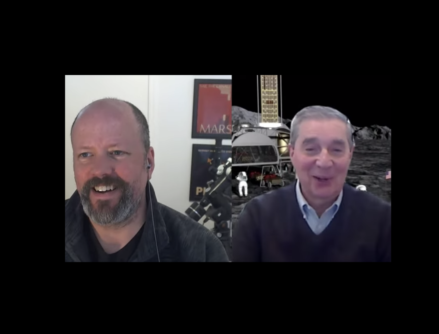 Fraser Cain and Jack Burns discussion on YouTube