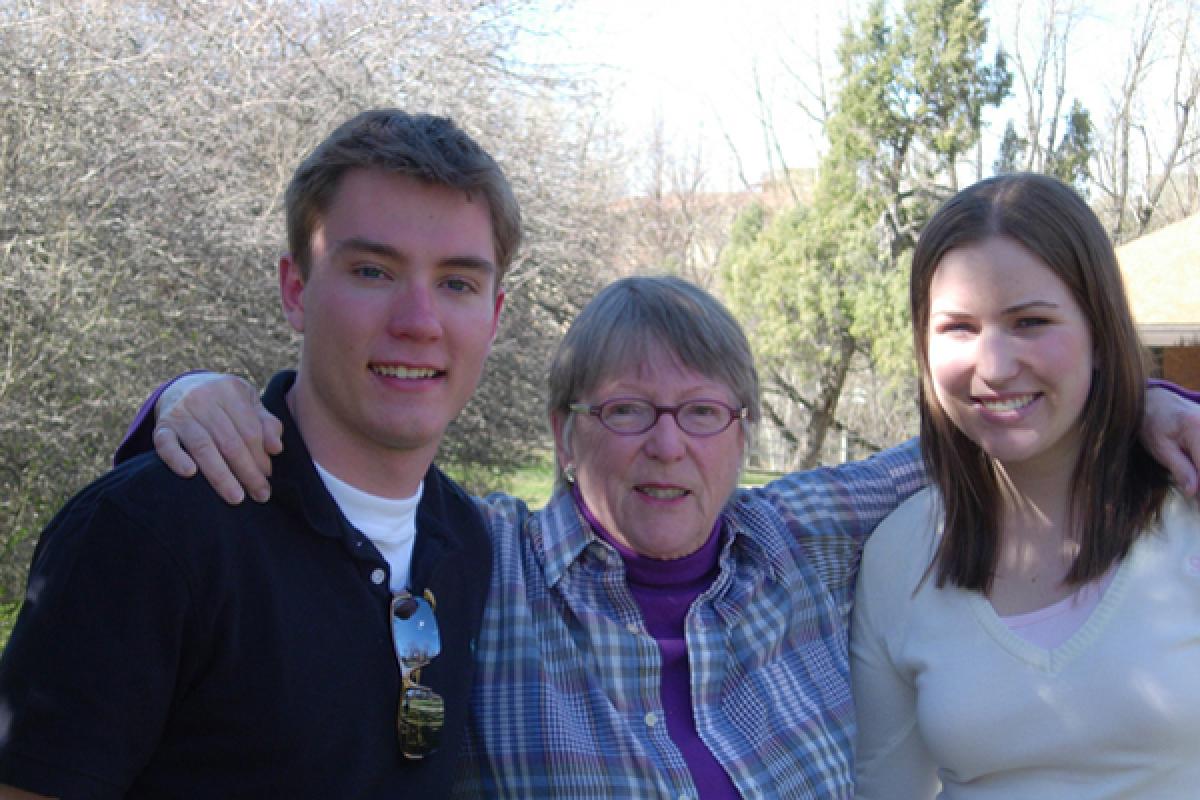 Penelope and two student participants