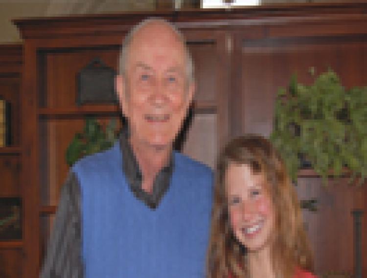 Ken and a young woman