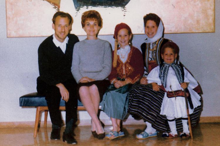 Natalie and her family