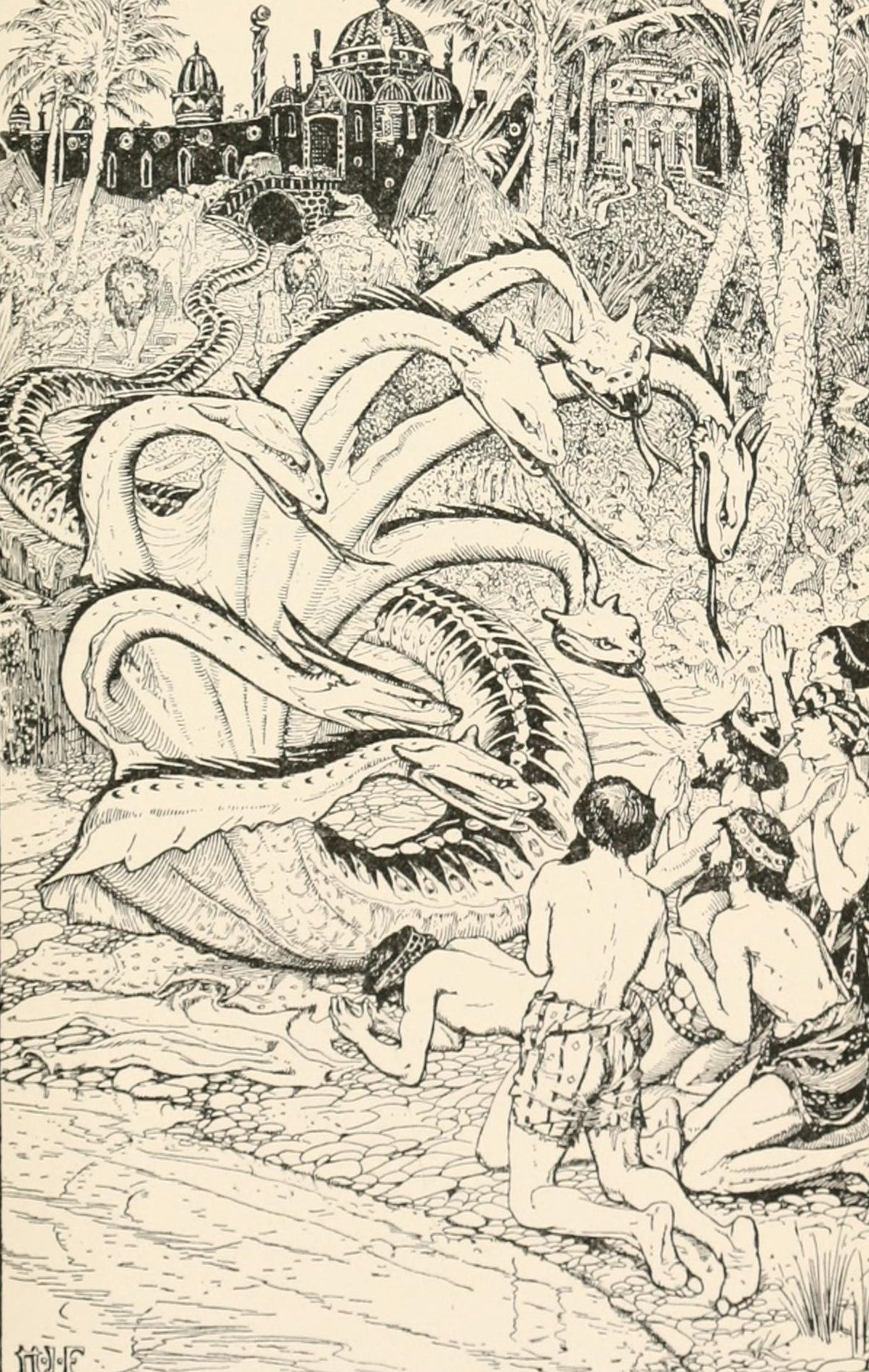 The Seven-Headed Serpent.” The Yellow Fairy Book, edited by Andrew