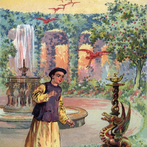 “Aladdin, or the Wonderful Lamp.” Fairy Tales in Easy Words ...