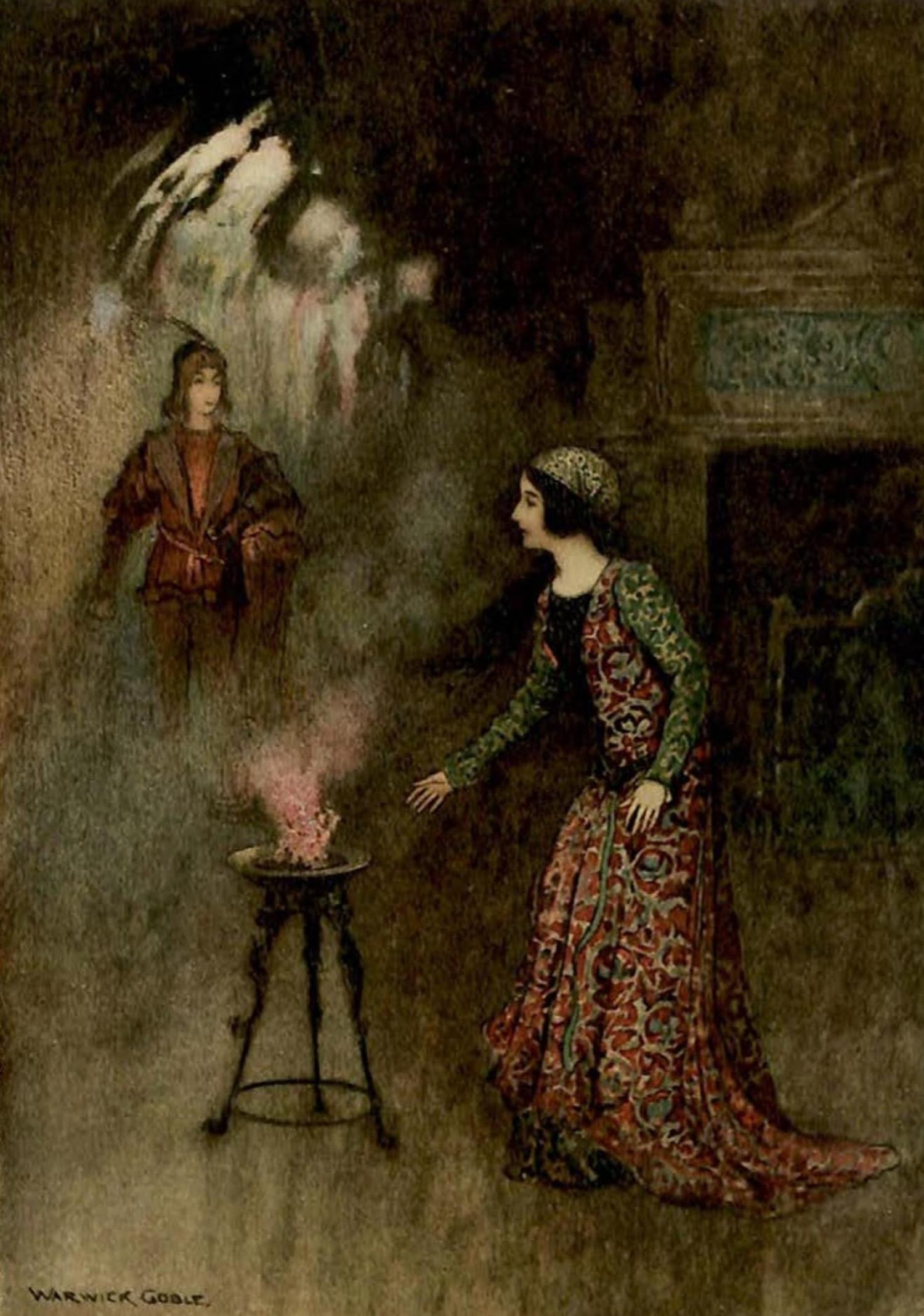 The Prince appearing to Nella