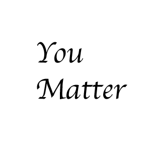 you matter graphic