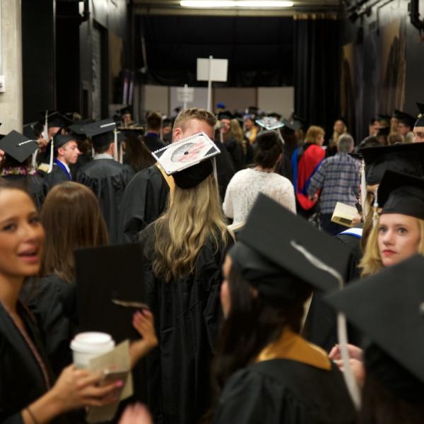 The graduates-to-be are subjected to the sardine experience