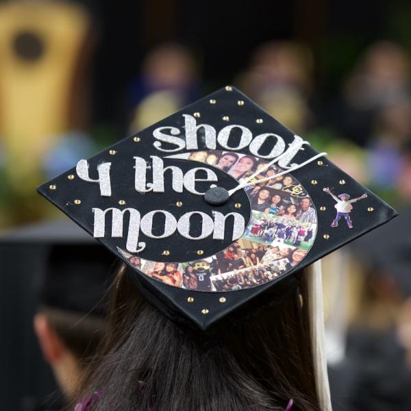 Mortarboard interlude: "Shoot 4 the moon"