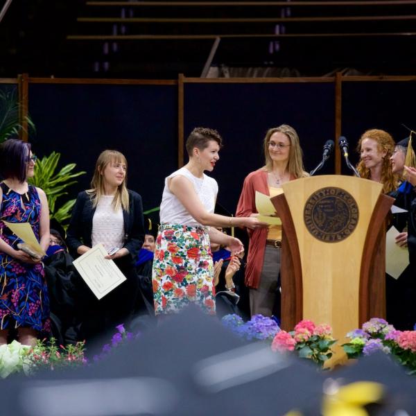 A snapshot from the graduate student awards
