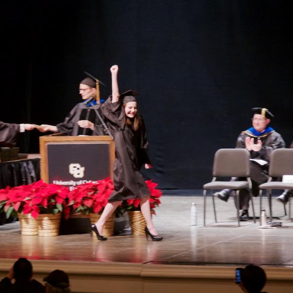 And finally the raised-fist salute