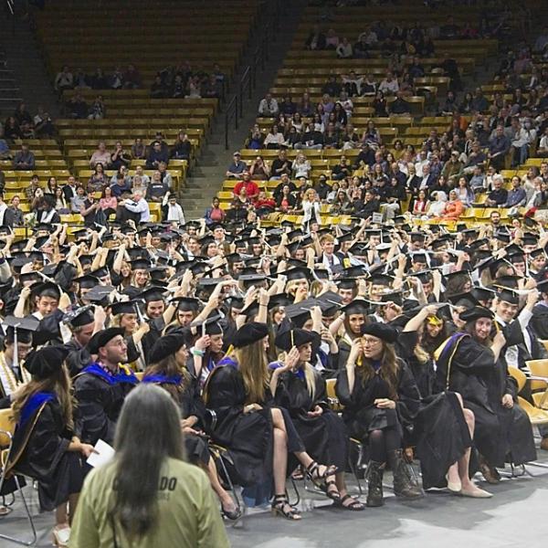 Flip those tassels, you are graduated!