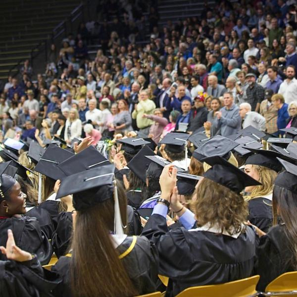The graduates thank friends and family for their support